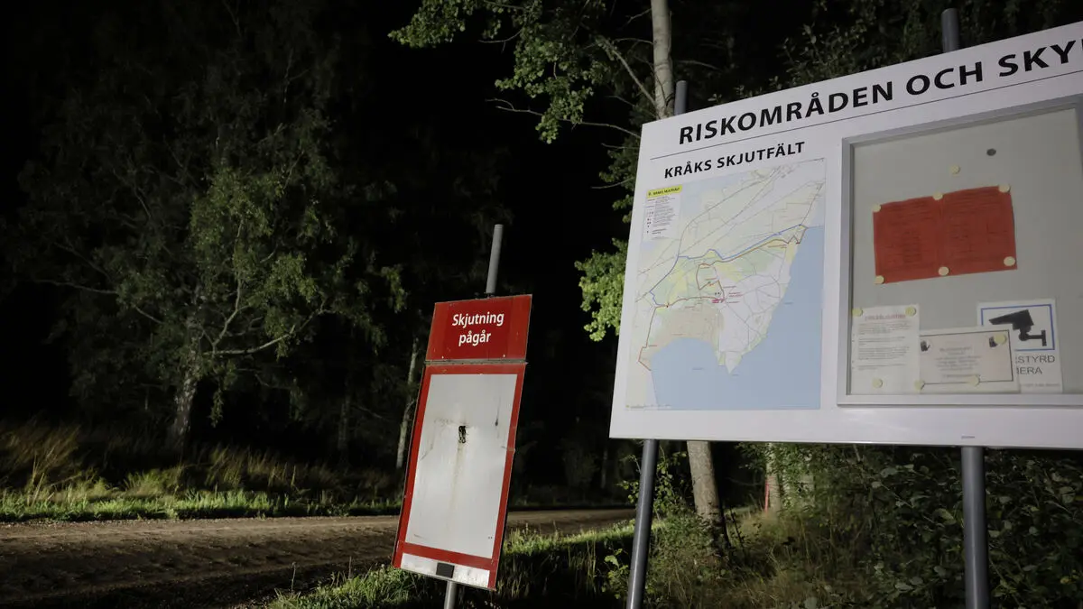 Seven injured in Karlsborg shooting range accident during training, Swedish Armed Forces says