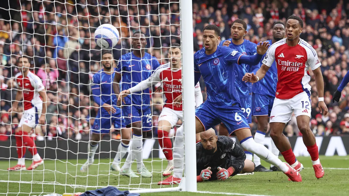 Chelsea saved points – despite being sent off