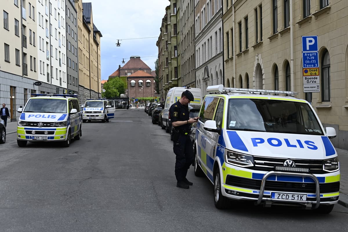Detained in Stockholm Despite Replica Weapons Found