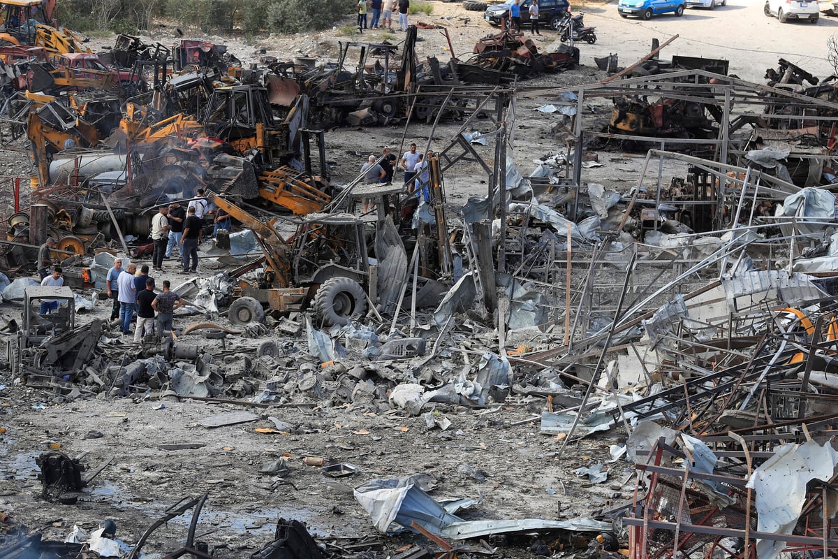 Israel Strikes Hezbollah Targets in Five Southern Lebanon Cities
