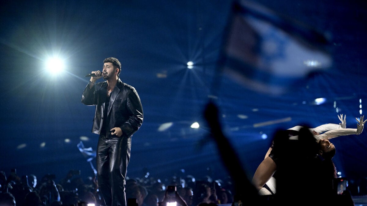 Spanish TV airs pro-Palestinian protest during this year's Eurovision as Spain boycotts