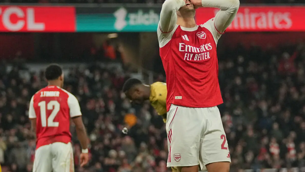 Arsenal's Mikel Merino needs surgery, out for an extended period