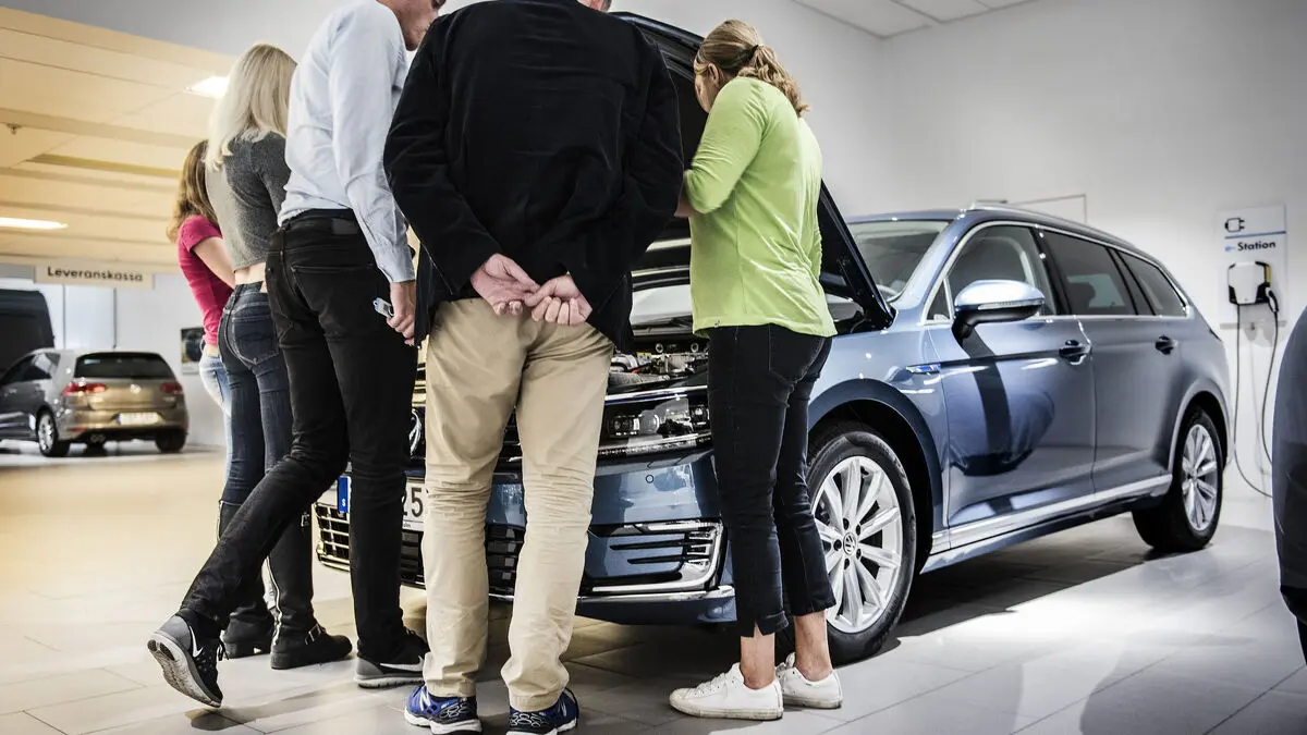 New car sales are declining