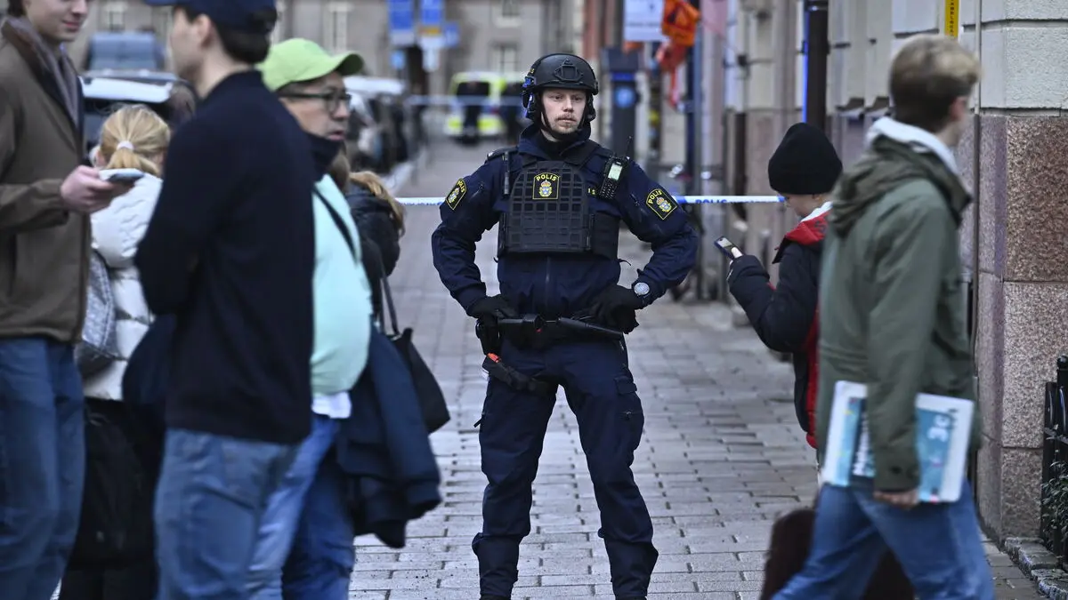 Alarm about hand grenade in Stockholm – was harmless