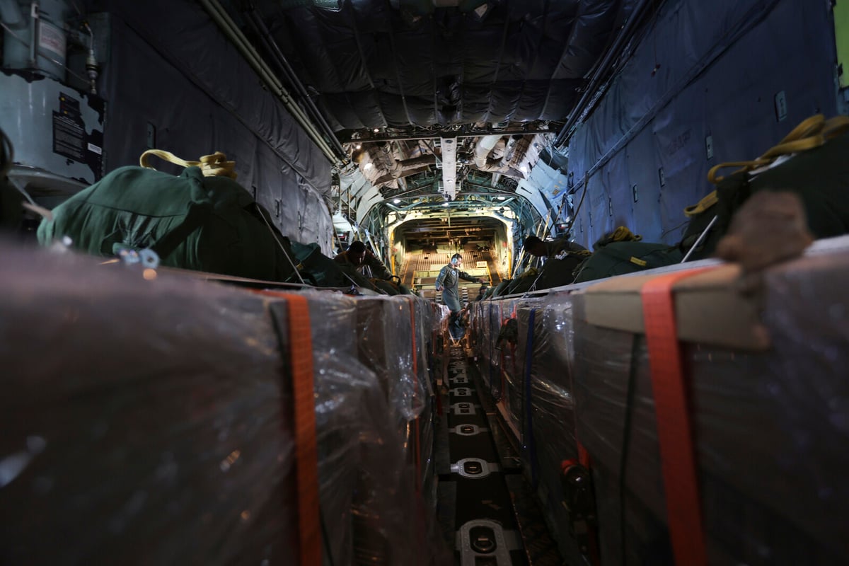 Airborne Emergency Aid to Gaza Halted Due to Israeli Obstacles