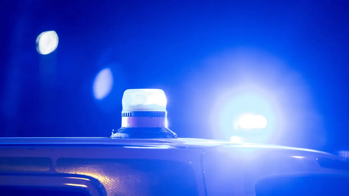 Man in his 20s drives off road near Helsingborg during police chase