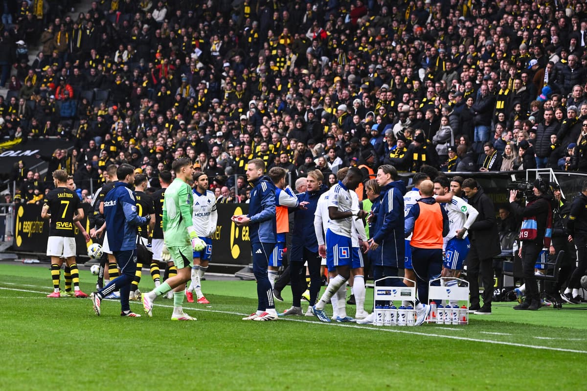 AIK Triumphs 4-3 After Referee Incident Halts Match