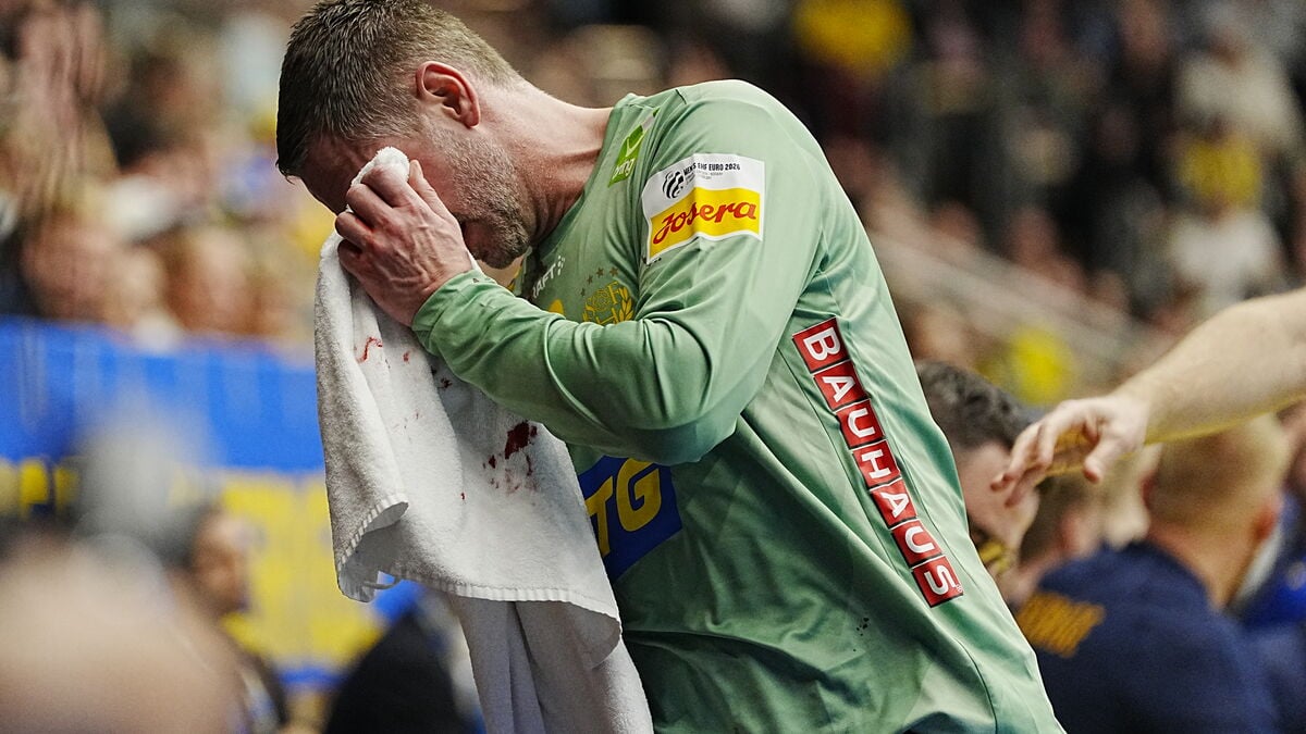 Palicka to hospital after shot to the face