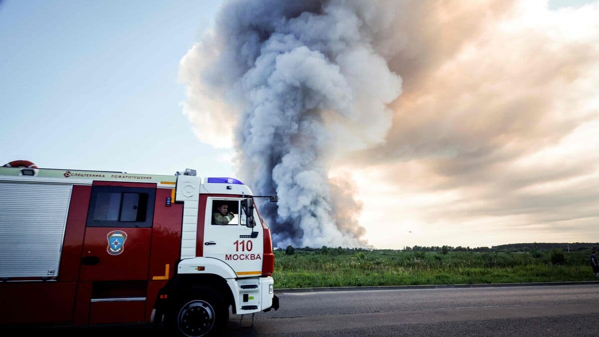 Ukraine drone strikes hit Russian warehouses, killing at least 8 employees