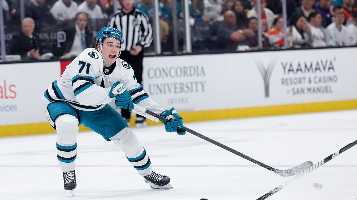 Macklin Celebrini sets Sharks scoring record, teammates not surprised