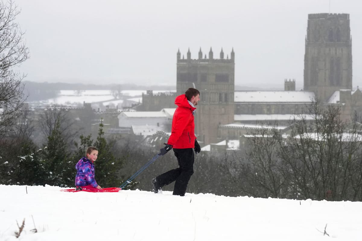 Coldest Night in 15 Years in the UK