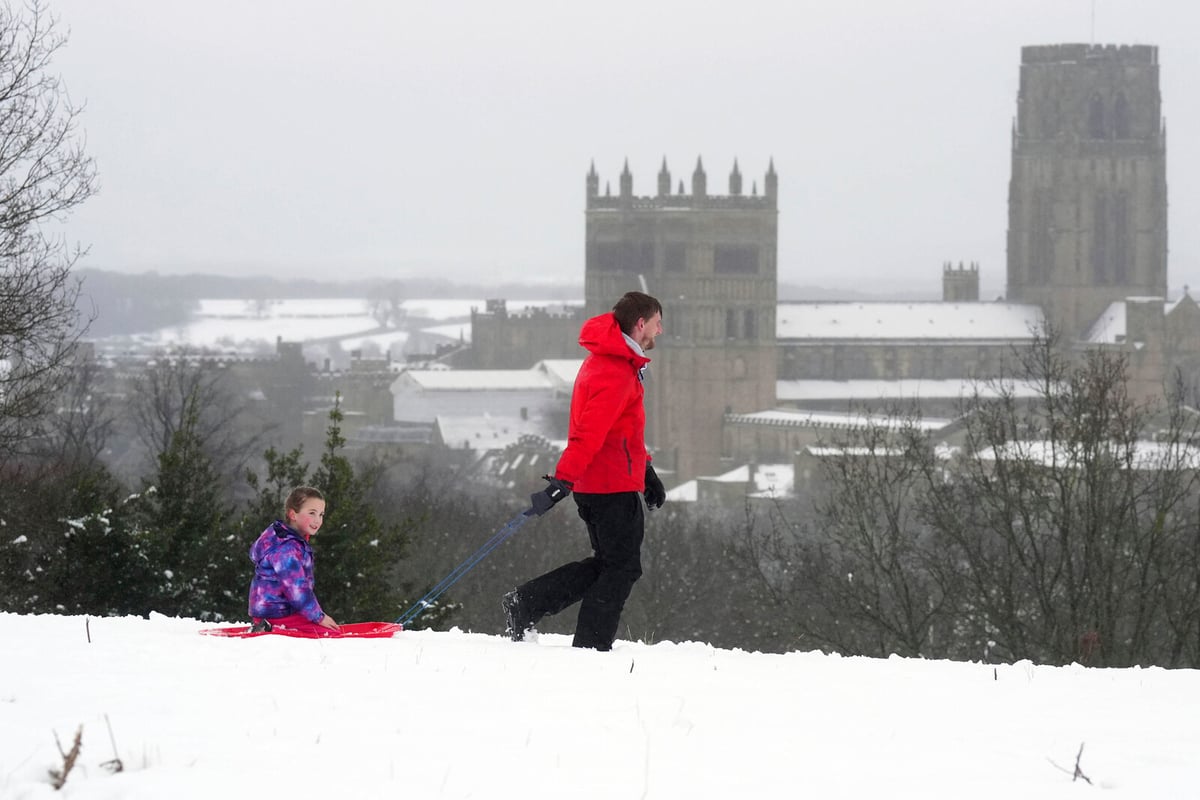 Coldest Night in 15 Years in the UK