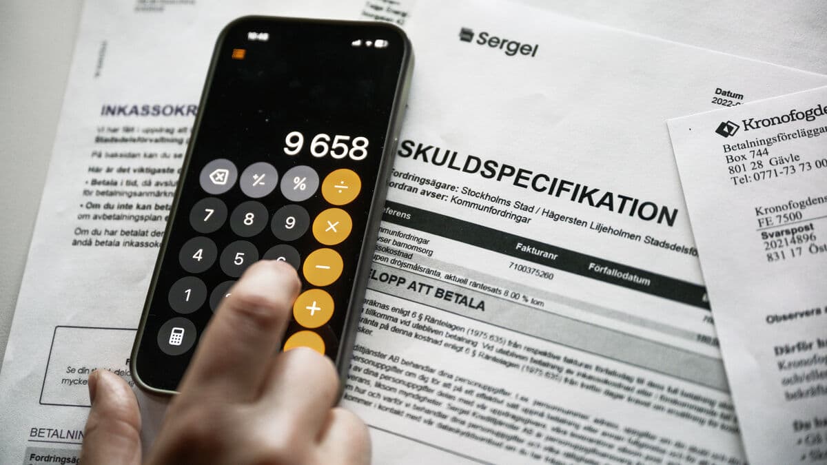 Warning: More people risk ending up with the Swedish Enforcement Authority