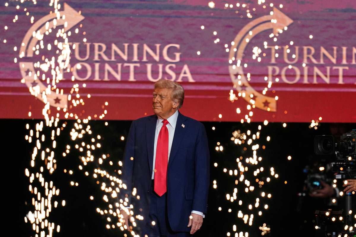 Trump Honors Charlie Kirk at Arizona Memorial Service