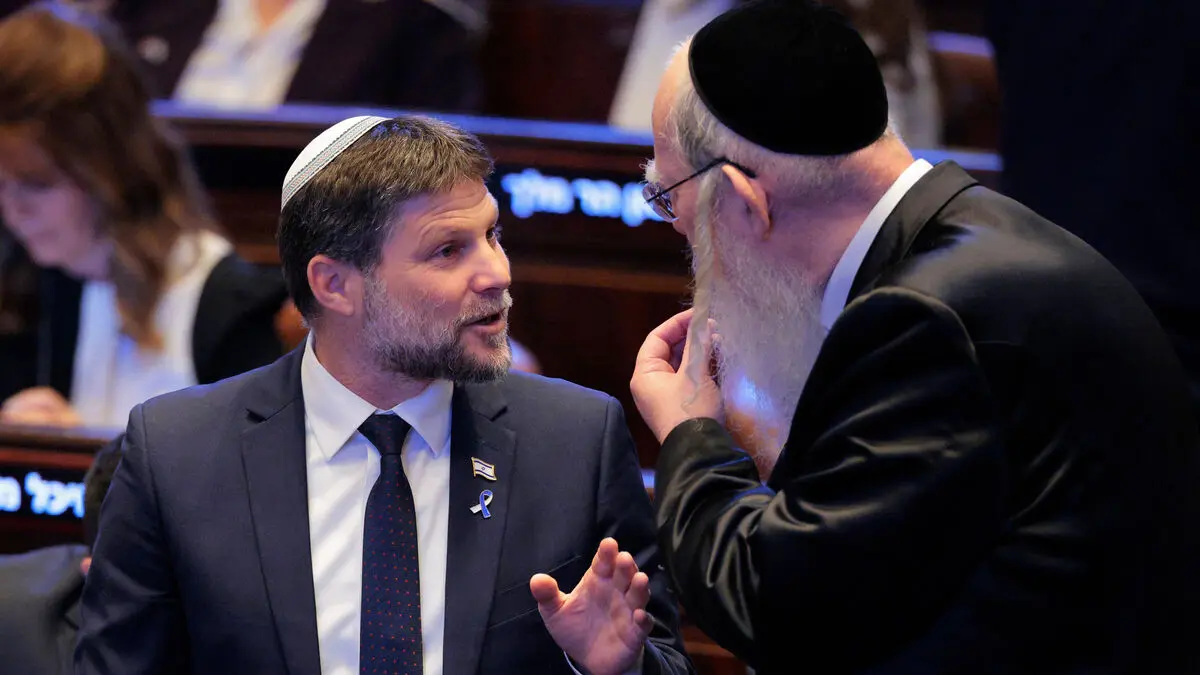 Smotrich says ICC has issued an arrest warrant for him