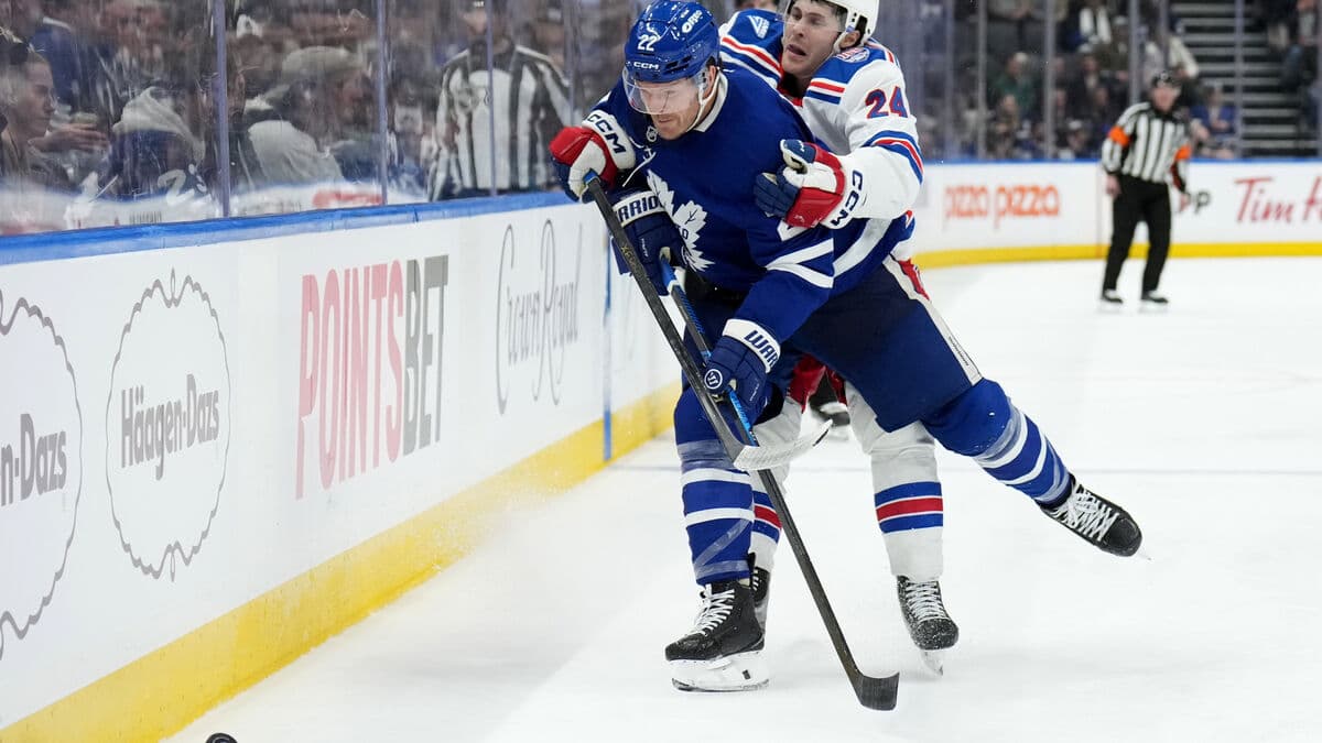 Rangers extend dismal streak to six games with 4-3 loss to Toronto