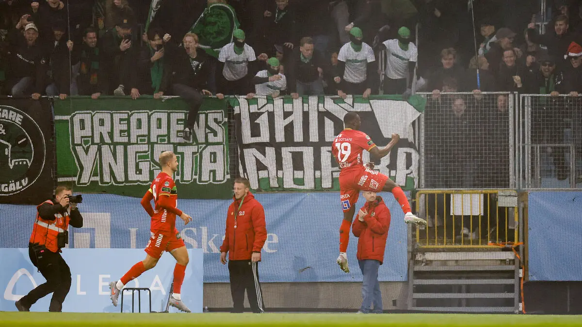 Shared top scorer in the Allsvenskan