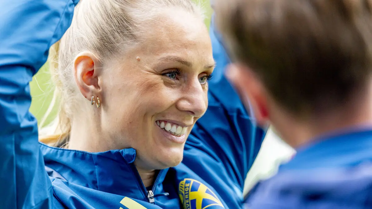 Stina Blackstenius is the new captain - leading by example