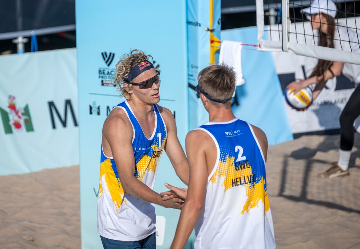 Åhman and Hellvig Exit Poland Tournament After Semifinal Win