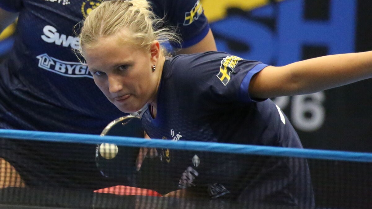 Swedish Table Tennis Talent Siri Benjegård Loses European Championship Debut, but Sees Positives
