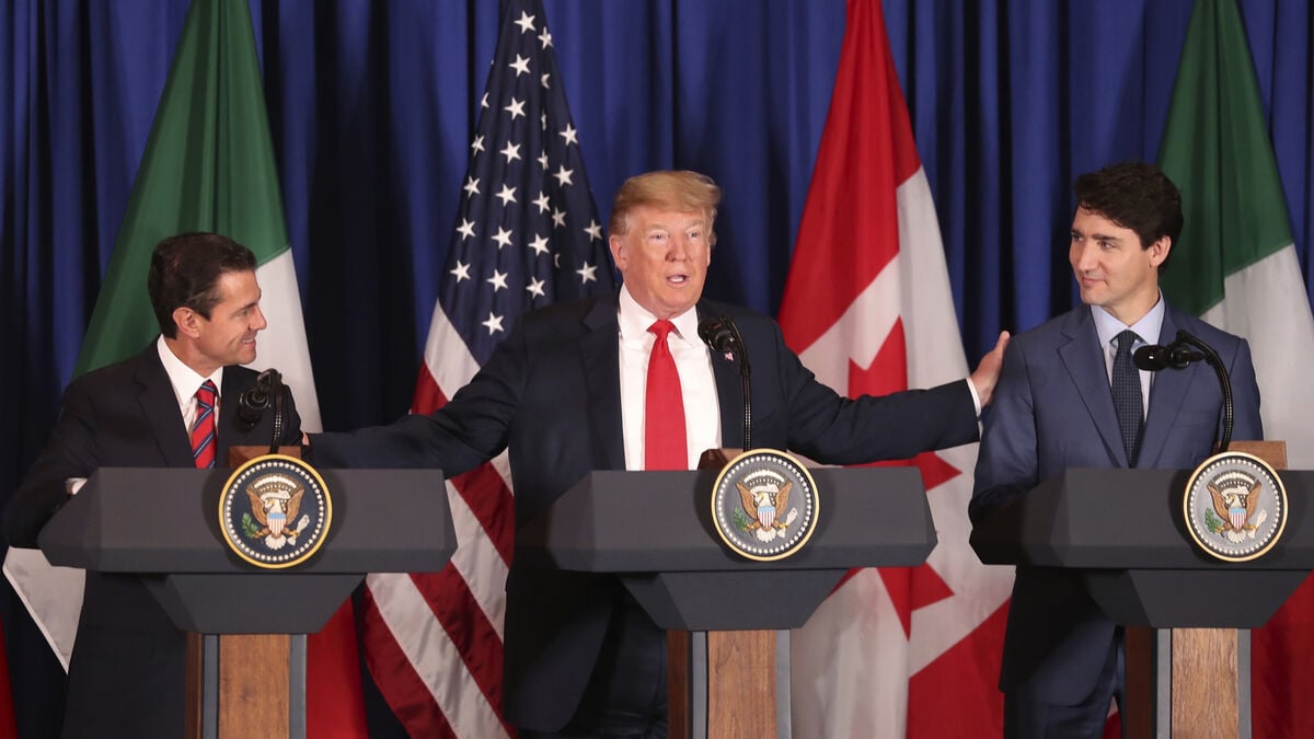 Trump considers scrapping free trade agreement with Canada and Mexico - currency turbulence