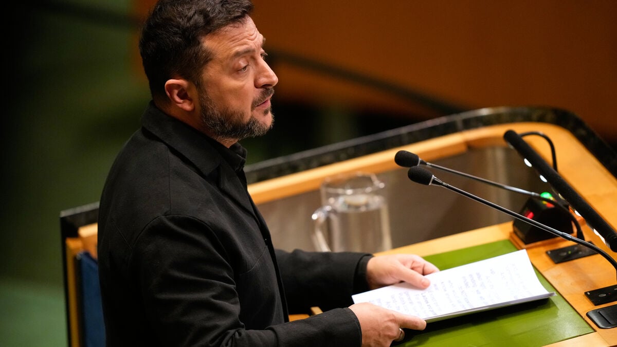 Zelenskyy at UN: Putin Will Fail as He Urges Attacks on Russia's War Funding