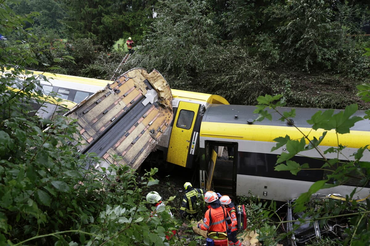Train Derailment in Germany Leaves Several Dead and Injured
