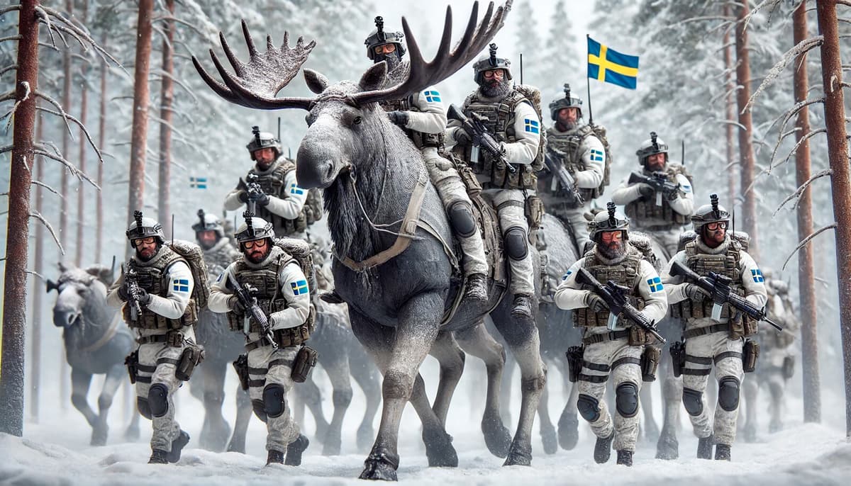 Sweden's April Fools' Day: Elk Cavalry and Studio Swap Pranks