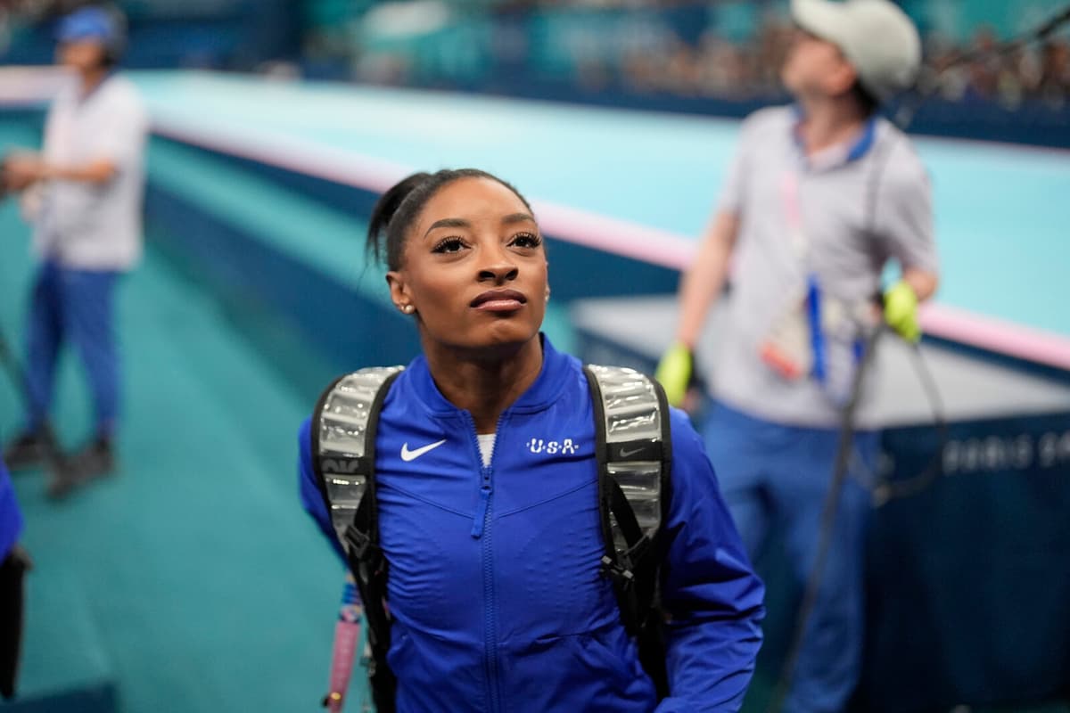 Simone Biles Responds to Riley Gaines in Trans Athlete Debate