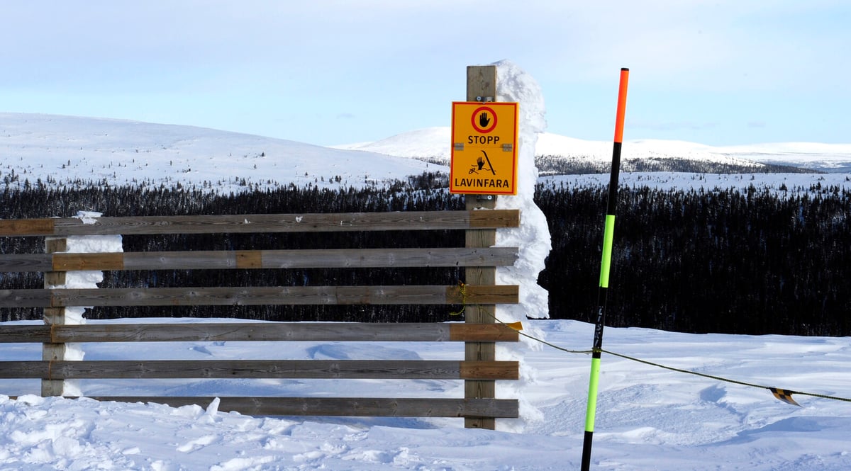 Avalanche Risk High in Swedish Mountains: Stay Clear of Steep Slopes