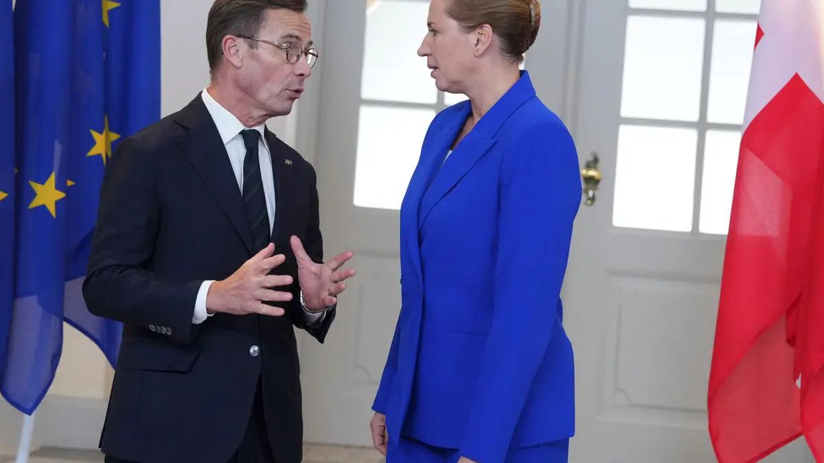 Kristersson on Sweden sending military