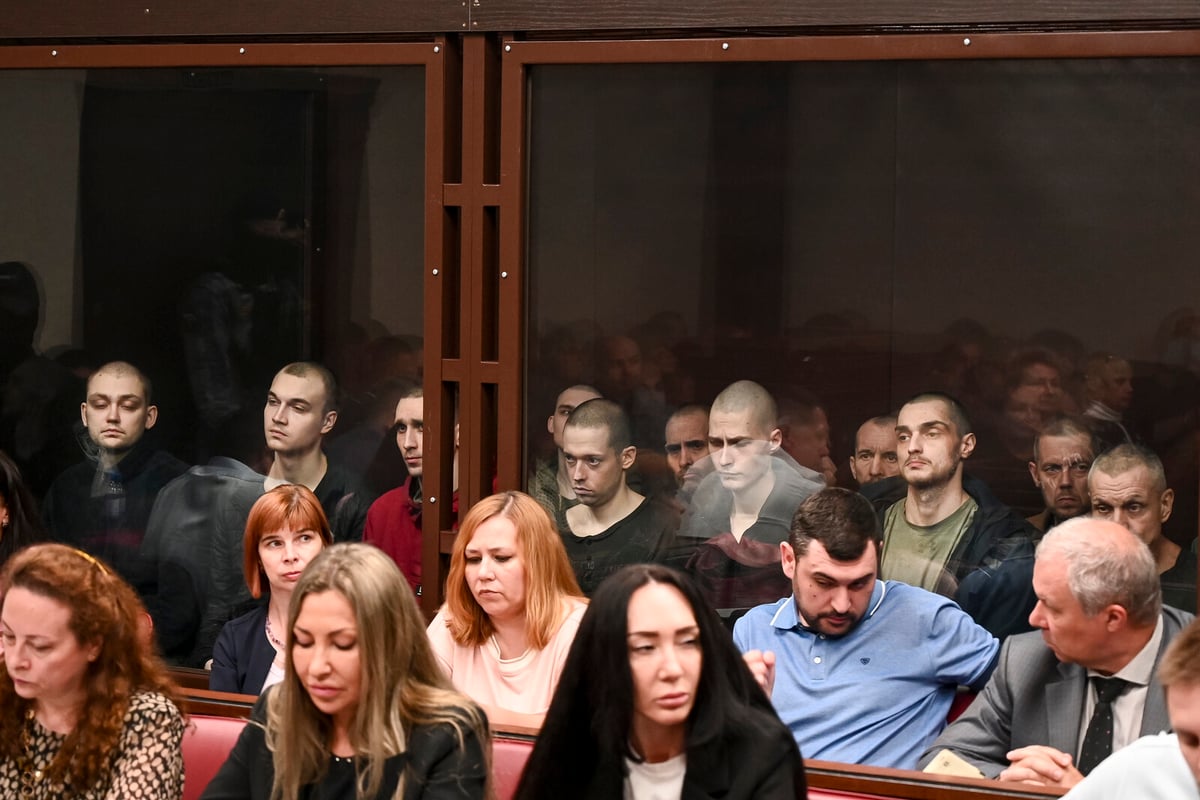 Ukrainian Soldiers Sentenced in Russia for Terrorism Charges
