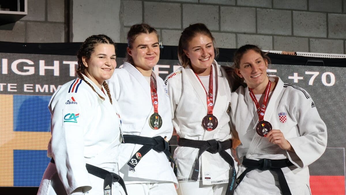 Swedish Jujutsu Team Shines with Medals at European Championship