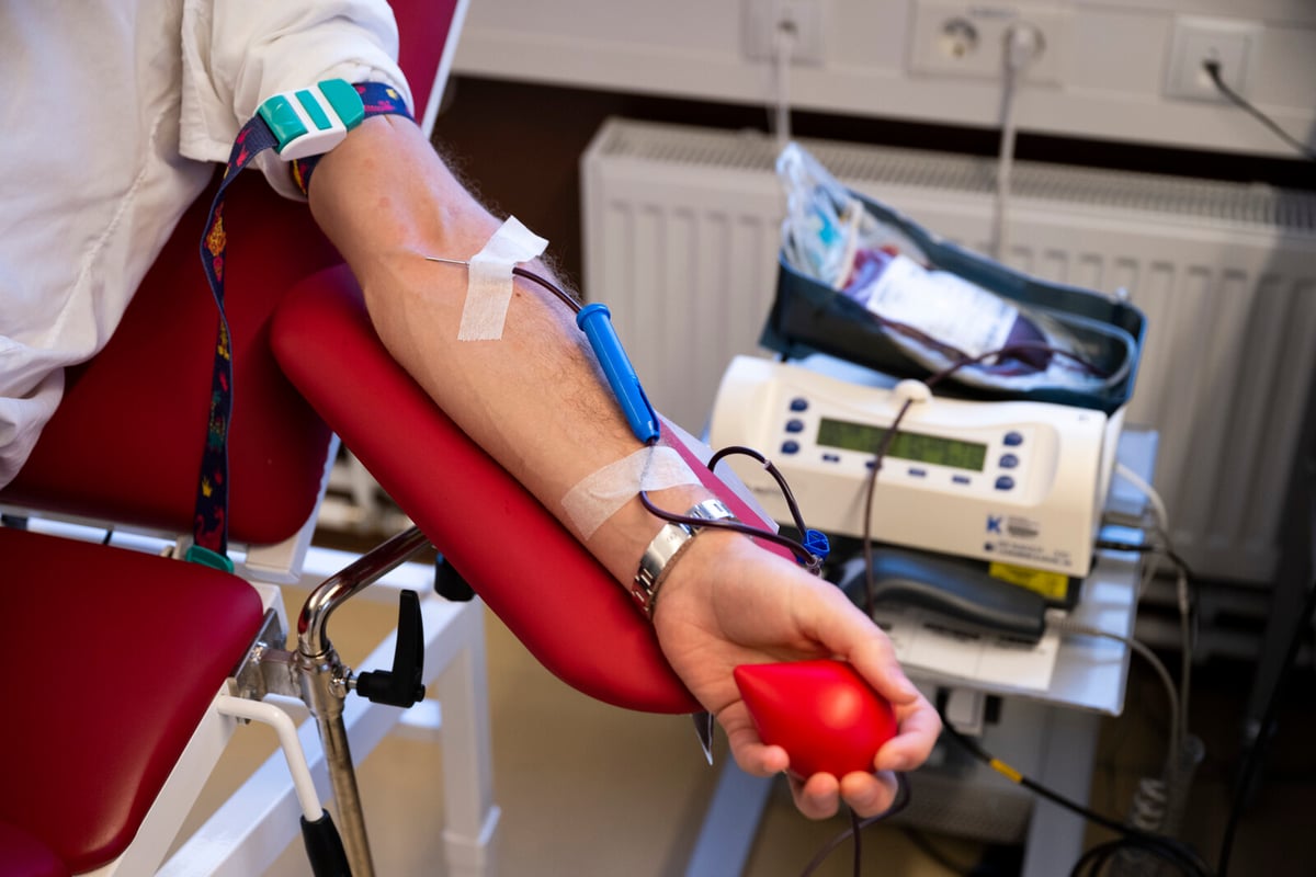 Young Men Least Likely to Donate Blood, Data Shows