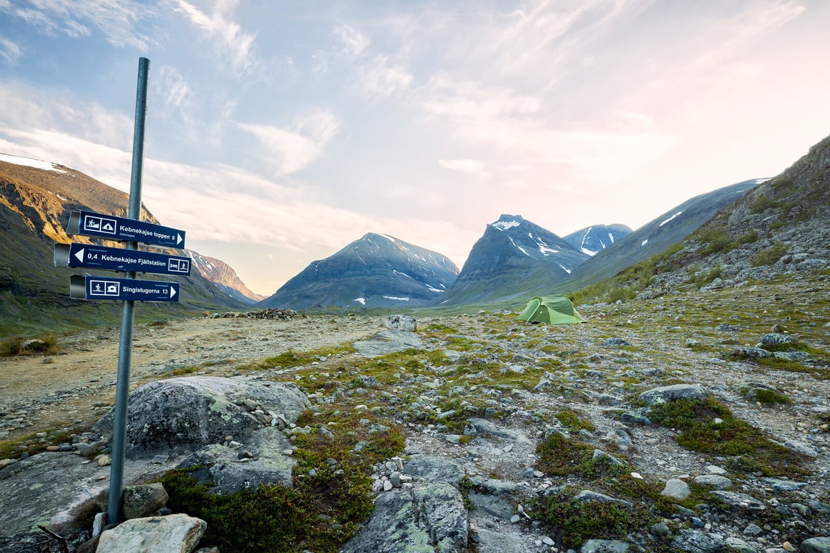 New Record Set on Kebnekaise's Western Trail by Erik Sifvert