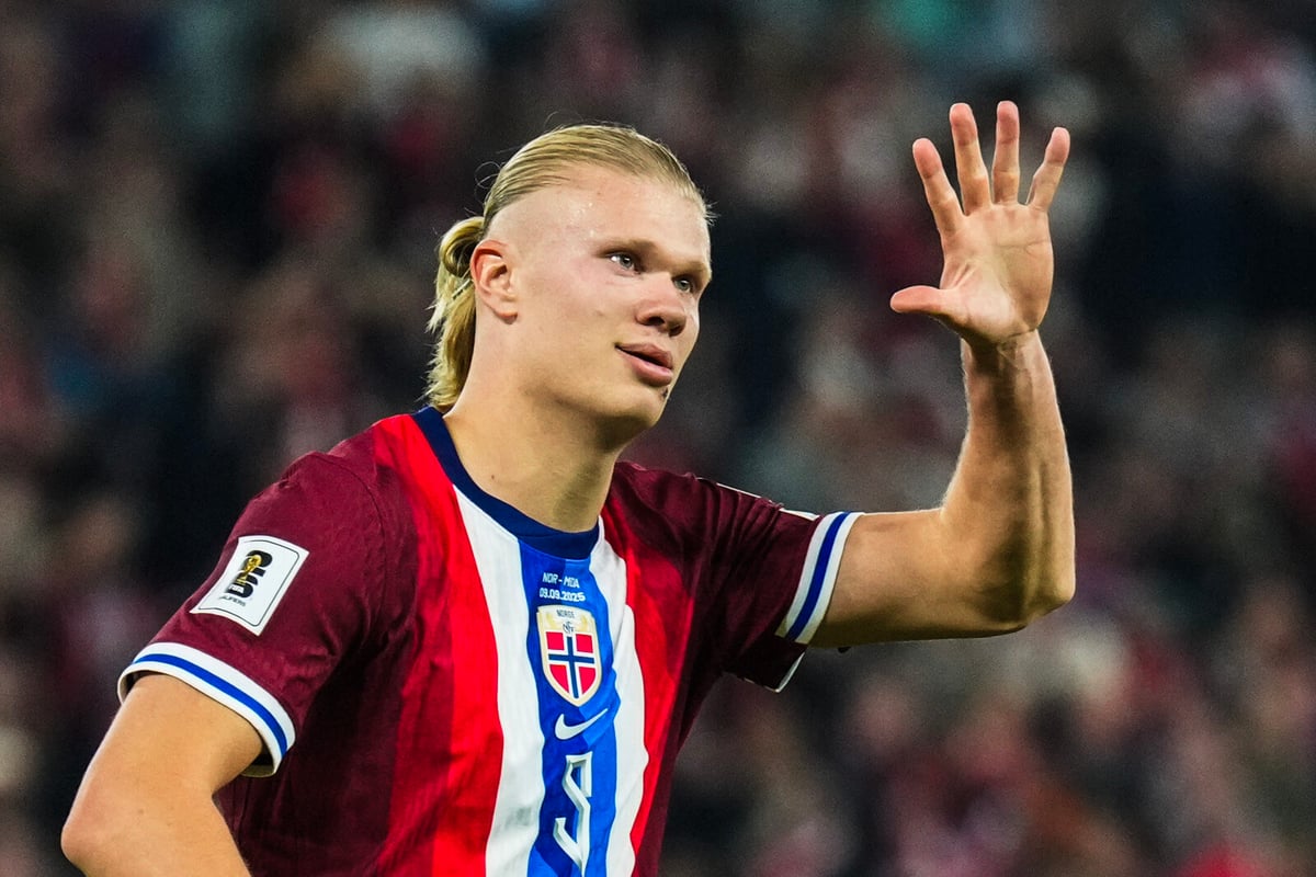 Haaland Scores Five as Norway Dominates Moldova in World Cup Qualifier