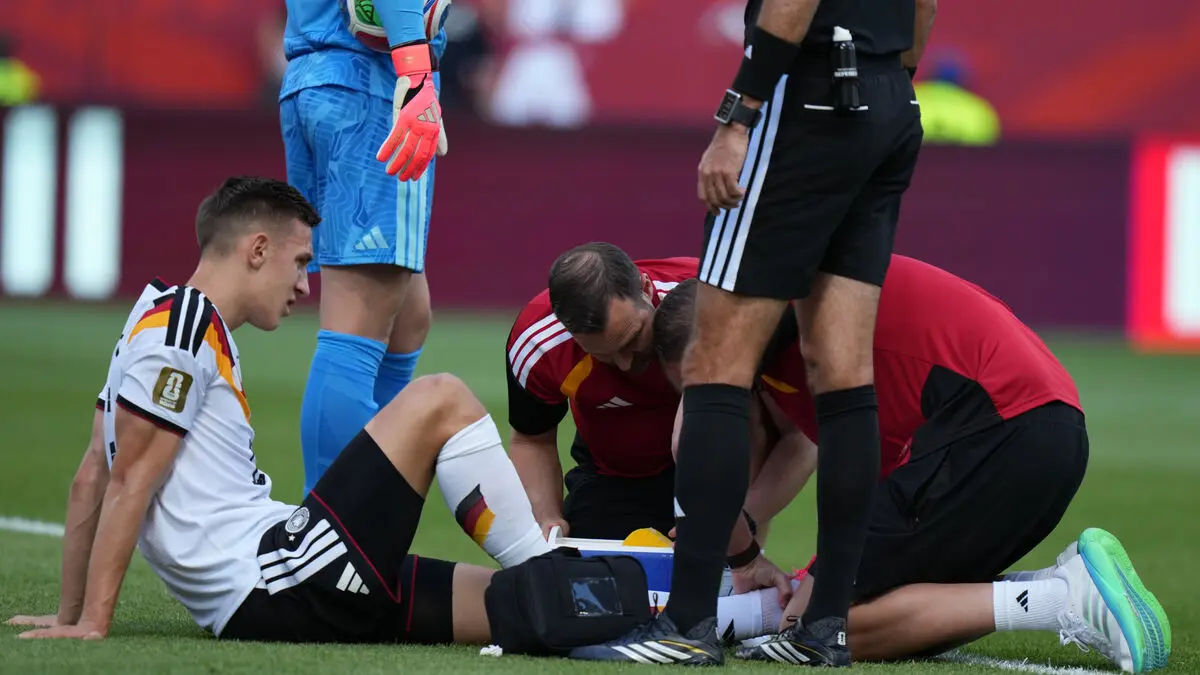 German nightmare: Defender Nico Schlotterbeck misses the rest of the World Cup