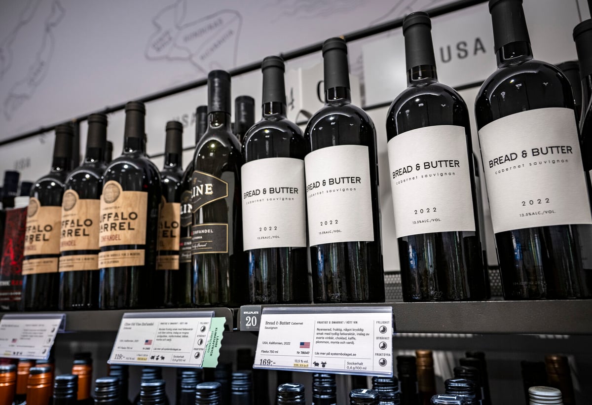Swedes Reduce American Wine Purchases Amid Trump Presidency