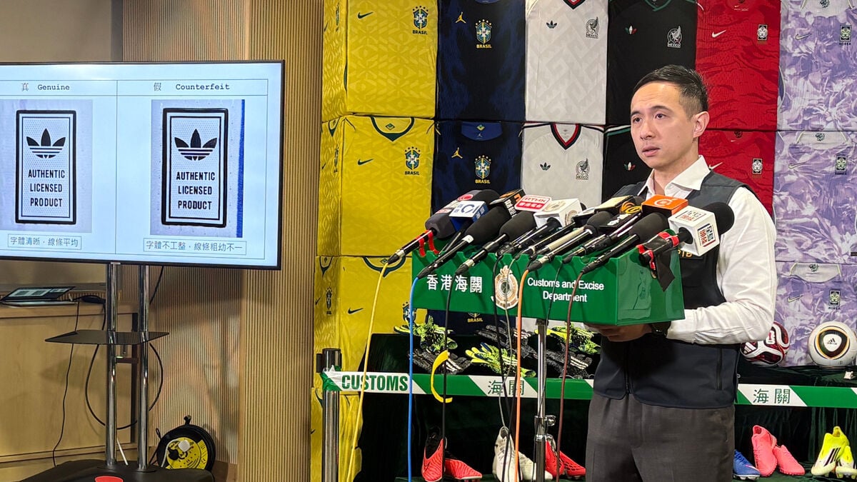 Fake World Cup gear worth 190 million kronor seized