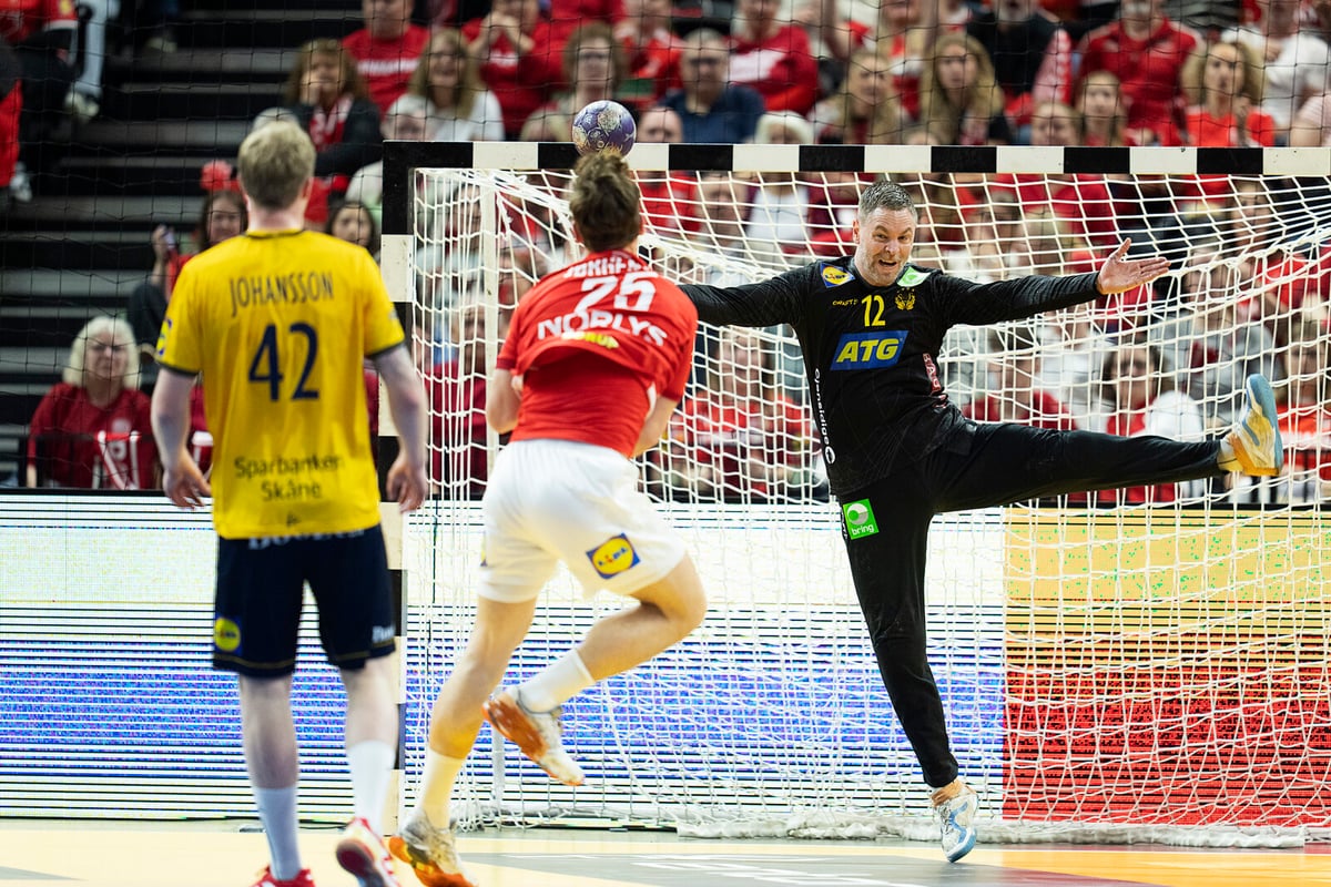 Sweden Upsets Denmark in EHF Euro Cup Handball Match