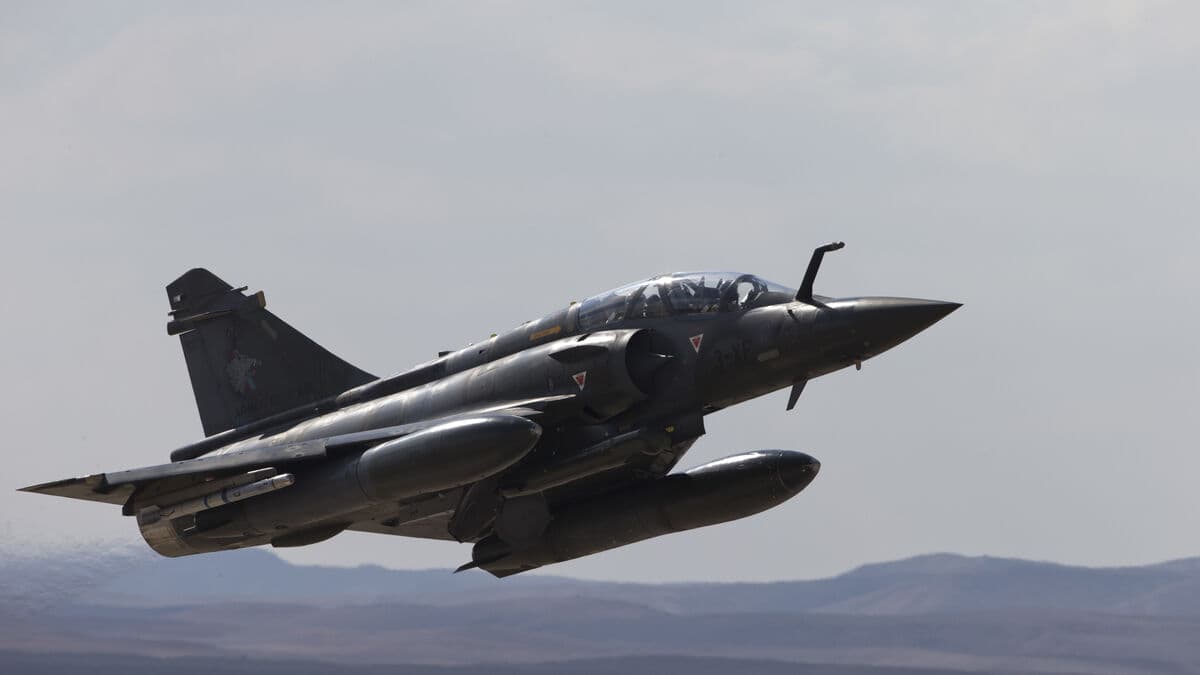 Mirage 2000D Fighter Jet Crashes