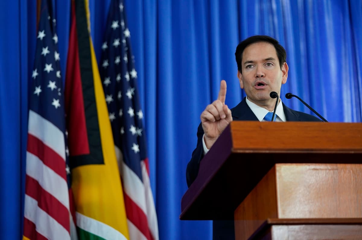 Rubio Warns Venezuela Against Aggression Towards Guyana