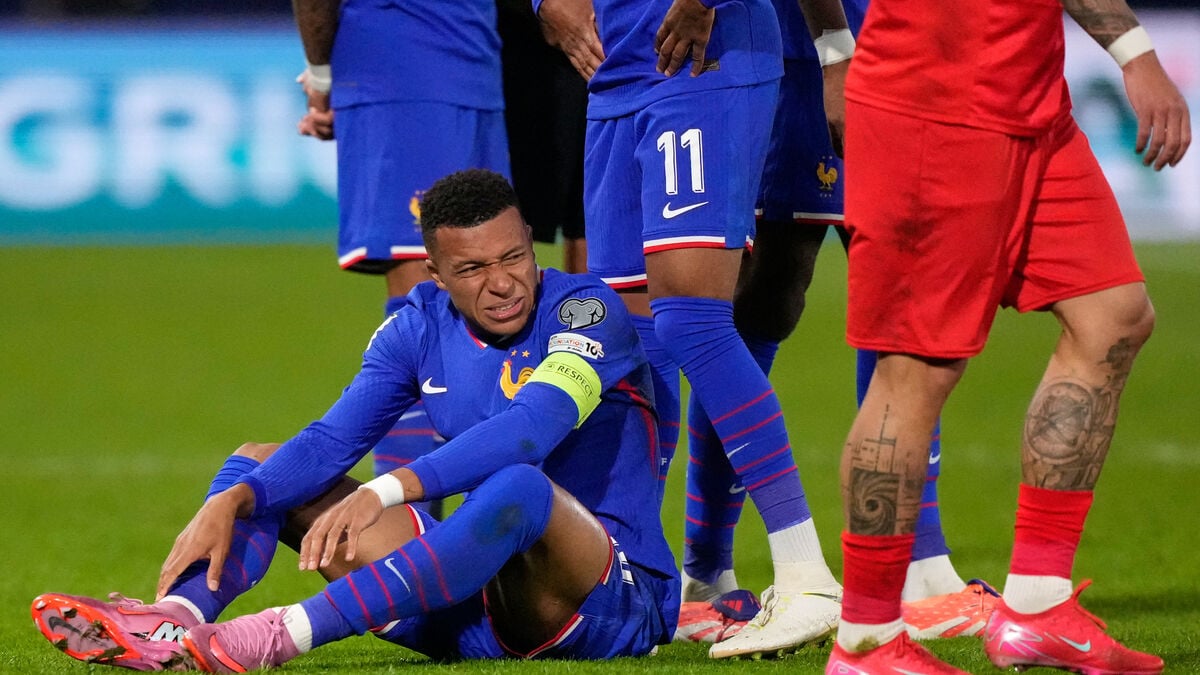 Mbappé to Miss France's World Cup Qualifier Against Iceland Due to Injury