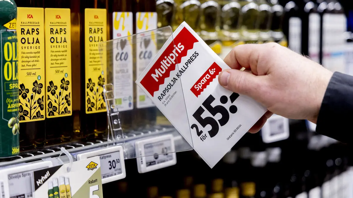 Inflation fell to 1.6 percent in March, Statistics Sweden says