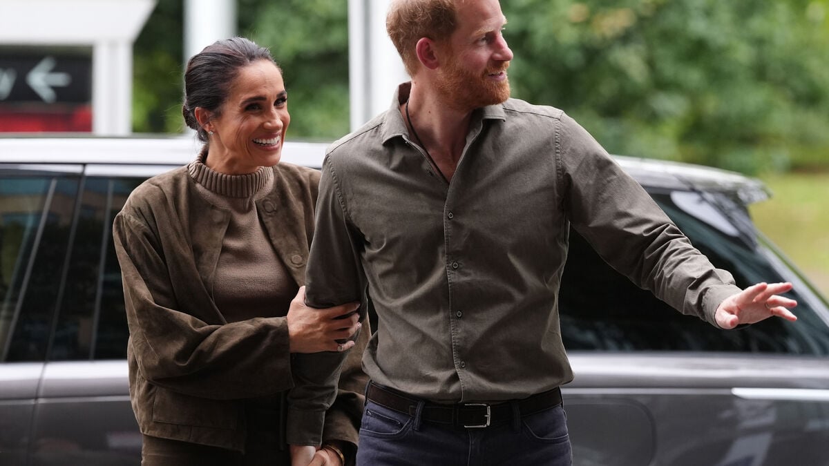 Trump says he’s glad Harry and Meghan left the US