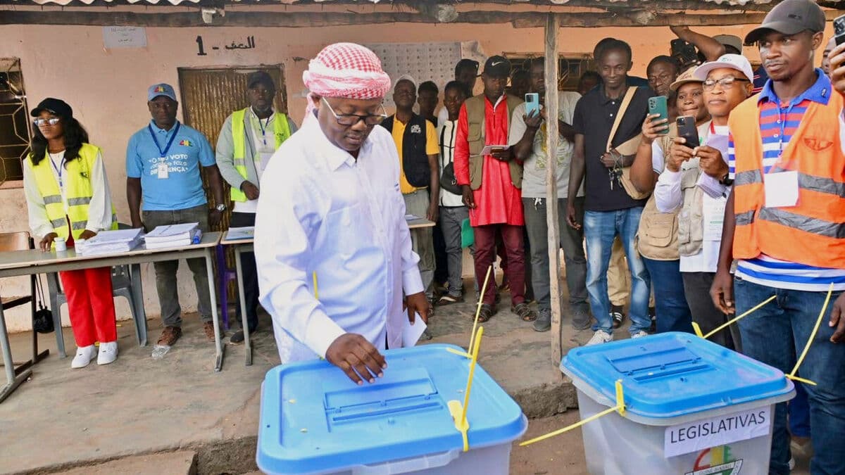Guinea-Bissau's president has left the country