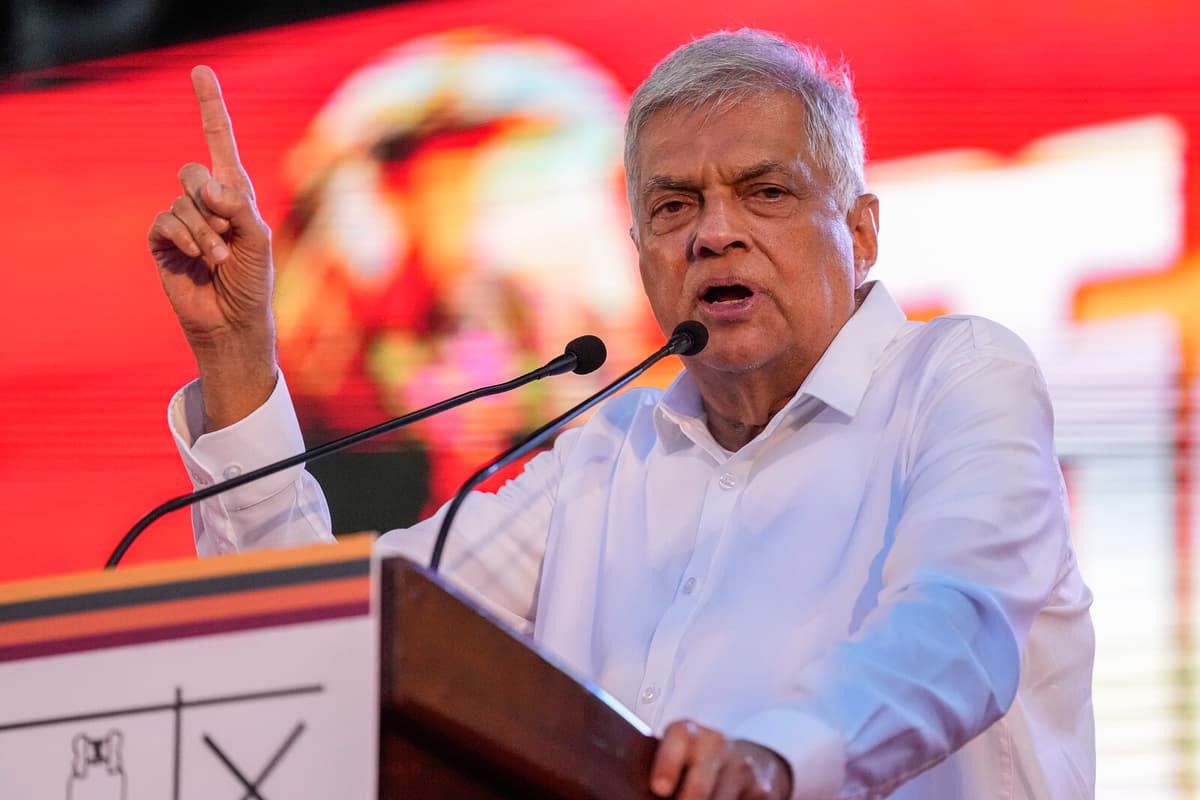 Sri Lanka's Ex-President Wickremesinghe Arrested for Corruption
