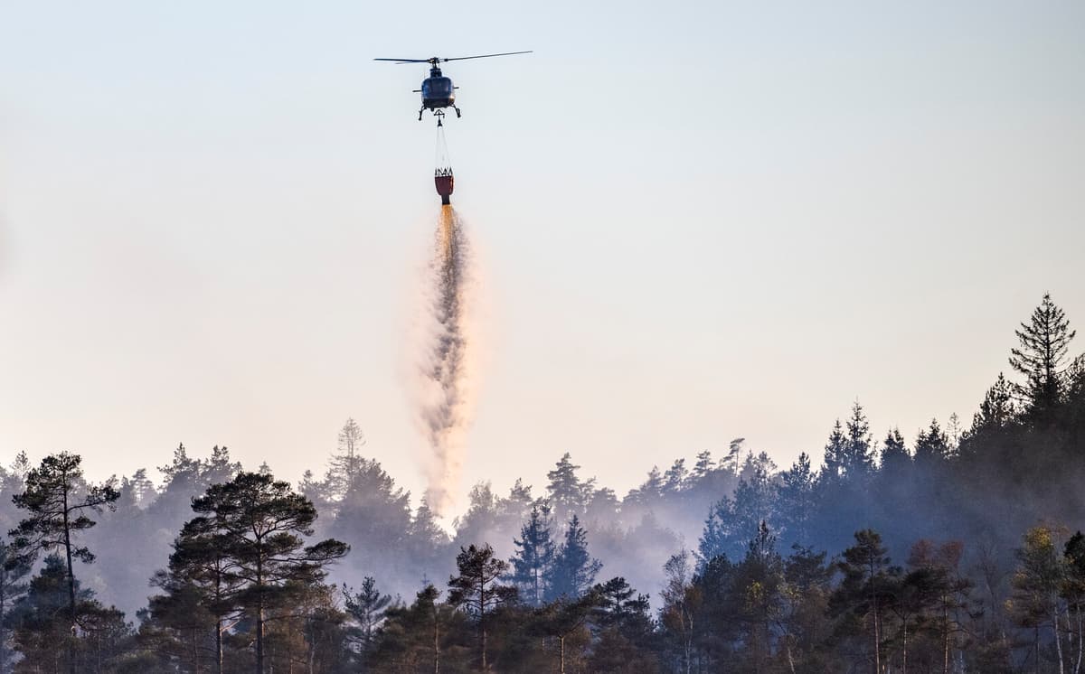 High Risk of Forest Fires in Sweden's Norrbotten and Västerbotten