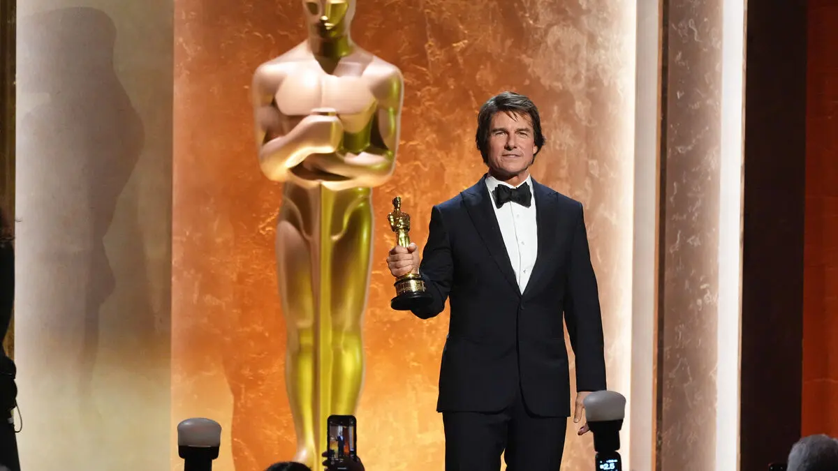 Cruise received an honorary Oscar and praised the film