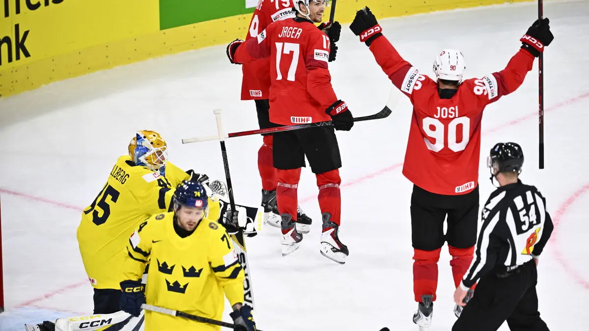 Tre Kronor out of the World Cup after losing lead to Switzerland